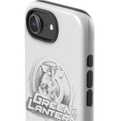 DC Comics Green Lantern Sketch Art Action Pose iPhone 16e Impact Case