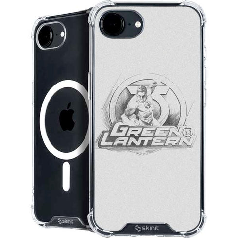 DC Comics Green Lantern Sketch Art Action Pose iPhone 16e MagSafe Case