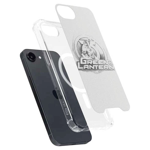 DC Comics Green Lantern Sketch Art Action Pose iPhone 16e MagSafe Case