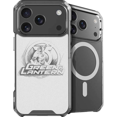 DC Comics Green Lantern Sketch Art Action Pose iPhone 18 Pro MagSafe Case
