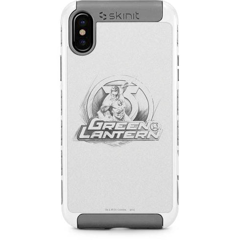 DC Comics Green Lantern Sketch Art Action Pose iPhone Cases