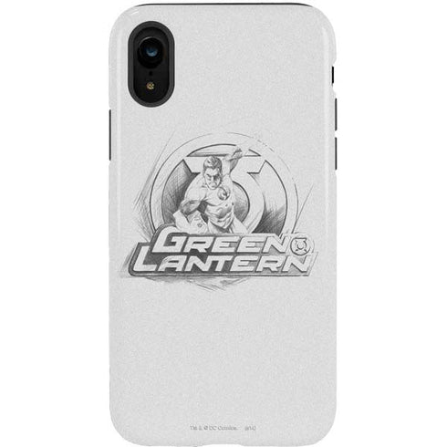 DC Comics Green Lantern Sketch Art Action Pose iPhone XR Pro Case