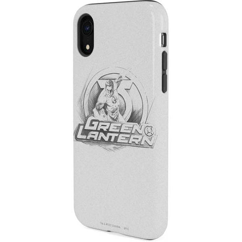 DC Comics Green Lantern Sketch Art Action Pose iPhone XR Pro Case