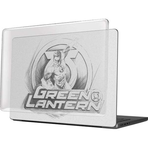 DC Comics Green Lantern Sketch Art Action Pose MacBook Pro 14in (2021-24) Case plus Skin