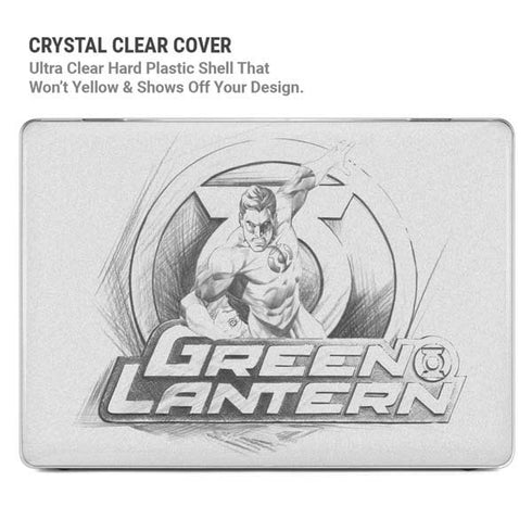 DC Comics Green Lantern Sketch Art Action Pose MacBook Pro 14in (2021-24) Case plus Skin