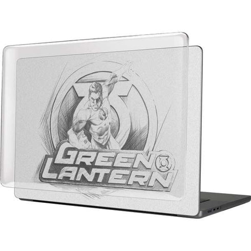 DC Comics Green Lantern Sketch Art Action Pose MacBook Cases