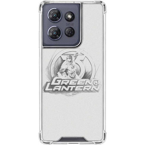 DC Comics Green Lantern Sketch Art Action Pose Moto G Play 5G (2025) Clear Case