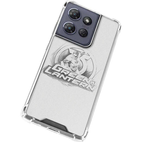 DC Comics Green Lantern Sketch Art Action Pose Moto G Play 5G (2025) Clear Case