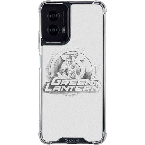 DC Comics Green Lantern Sketch Art Action Pose Moto G Power 5G (2024) Clear Case