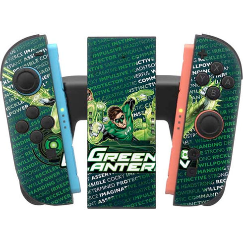 DC Comics Green Lantern Sketch Art Action Pose Nintendo Switch 2 (2025) Joy-Con Controller Skin