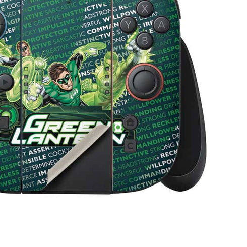 DC Comics Green Lantern Sketch Art Action Pose Nintendo Switch 2 (2025) Joy-Con Controller Skin