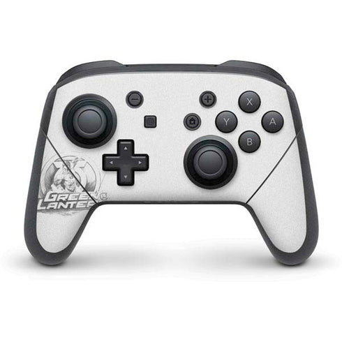 DC Comics Green Lantern Sketch Art Action Pose Nintendo Switch Pro Controller Skin