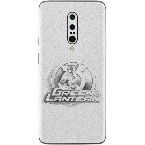DC Comics Green Lantern Sketch Art Action Pose OnePlus 7 Pro Skin