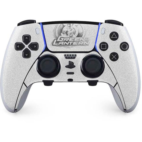 DC Comics Green Lantern Sketch Art Action Pose PS5 DualSense Edge Pro Controller Skin