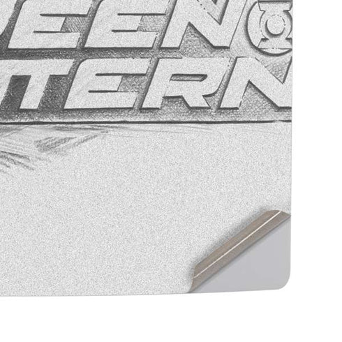 DC Comics Green Lantern Sketch Art Action Pose PS5 Pro Disk Console Skin