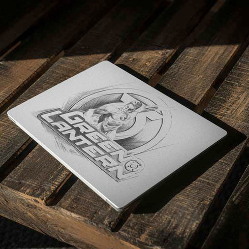 DC Comics Green Lantern Sketch Art Action Pose Surface Laptop 2 Skin