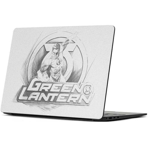 DC Comics Green Lantern Sketch Art Action Pose Surface Laptop 7 15in Skin