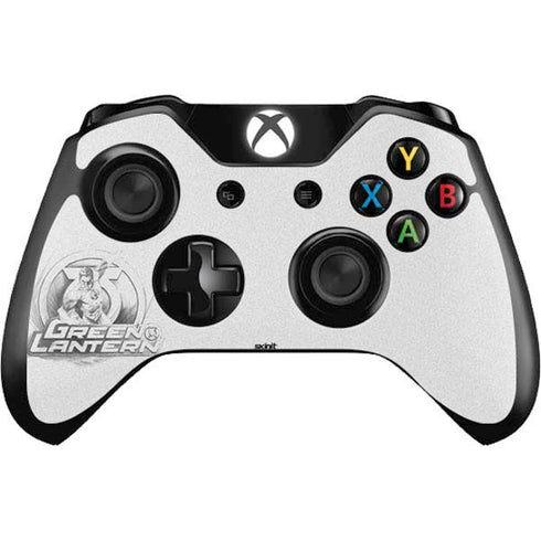 DC Comics Green Lantern Sketch Art Action Pose Xbox One Controller Skin