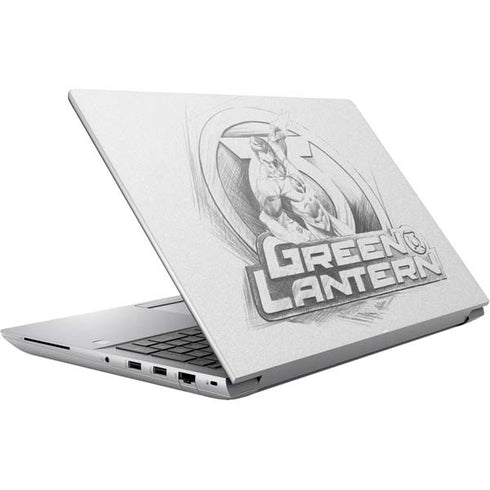DC Comics Green Lantern Sketch Art Action Pose HP ZBook Fury 16 G10 Skin