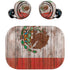Mexican Flag Dark Wood Amazon Echo Buds Skin