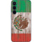 Mexican Flag Dark Wood Galaxy A36 5G Skin