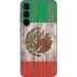 Mexican Flag Dark Wood Galaxy A55 5G Skin