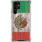 Mexican Flag Dark Wood Galaxy S23 Ultra Clear Case
