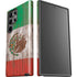 Mexican Flag Dark Wood Galaxy S23 Ultra Pro Case