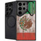 Mexican Flag Dark Wood Galaxy S25 Ultra Kickstand Case