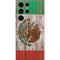 Mexican Flag Dark Wood Galaxy S25 Ultra Skin