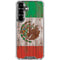 Mexican Flag Dark Wood Galaxy S26 Clear Case