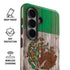 Mexican Flag Dark Wood Galaxy S26 Impact Case