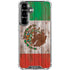 Mexican Flag Dark Wood Galaxy S26 Plus Clear Case