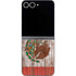 Mexican Flag Dark Wood Galaxy Z Flip6 Skin