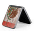 Mexican Flag Dark Wood Galaxy Z Flip6 Skin