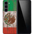 Mexican Flag Dark Wood Galaxy Z Fold5 5G Skin