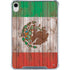 Mexican Flag Dark Wood iPad 11th Gen (2025) Clear Case