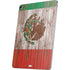 Mexican Flag Dark Wood Apple iPad Air Skin