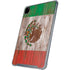 Mexican Flag Dark Wood iPad Cases