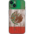 Mexican Flag Dark Wood iPhone Skins