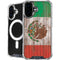 Mexican Flag Dark Wood iPhone 16 MagSafe Case