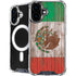 Mexican Flag Dark Wood iPhone 16 MagSafe Case