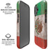 Mexican Flag Dark Wood iPhone 16 Magsafe Impact Case