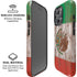 Mexican Flag Dark Wood iPhone 16 Pro Max Magsafe Impact Case
