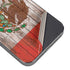 Mexican Flag Dark Wood iPhone 16 Pro Skin