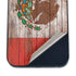 Mexican Flag Dark Wood iPhone 16 Skin