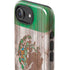 Mexican Flag Dark Wood iPhone 16e Impact Case