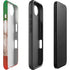 Mexican Flag Dark Wood iPhone 16e Impact Case