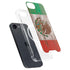 Mexican Flag Dark Wood iPhone 16e MagSafe Case