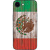 Mexican Flag Dark Wood iPhone 16e Skin